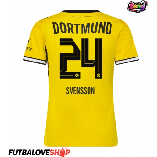 Dres Borussia Dortmund Daniel Svensson #24 Domáci pre Ženy 2026-27 Krátky Rukáv